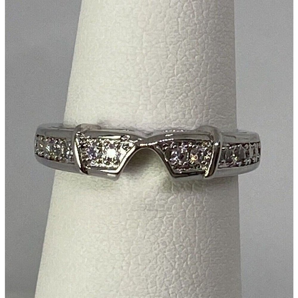 925 STERLING SILVER RING WITH CZ SIZE 5.5